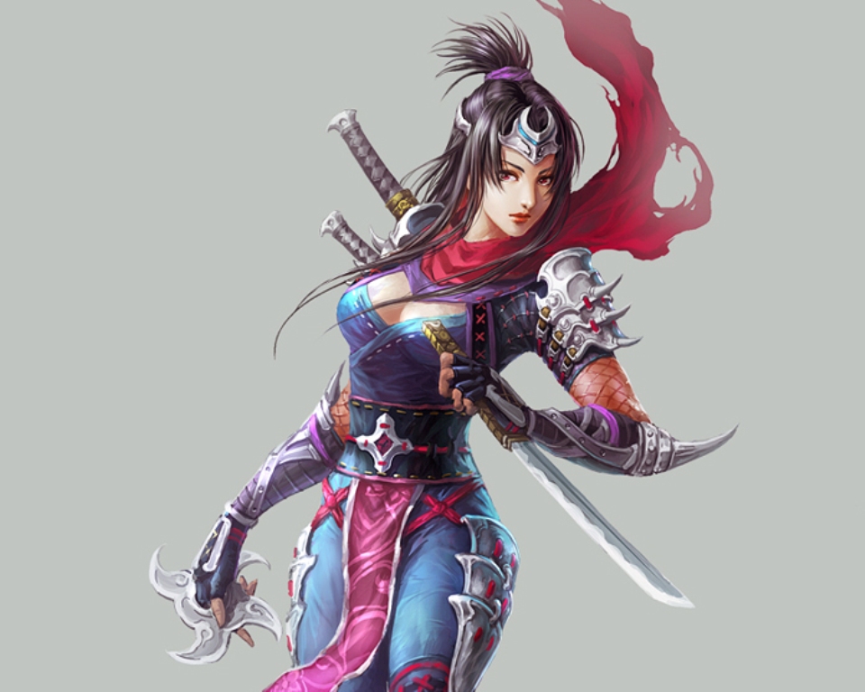 Ninja Girl 4K wallpaper download
