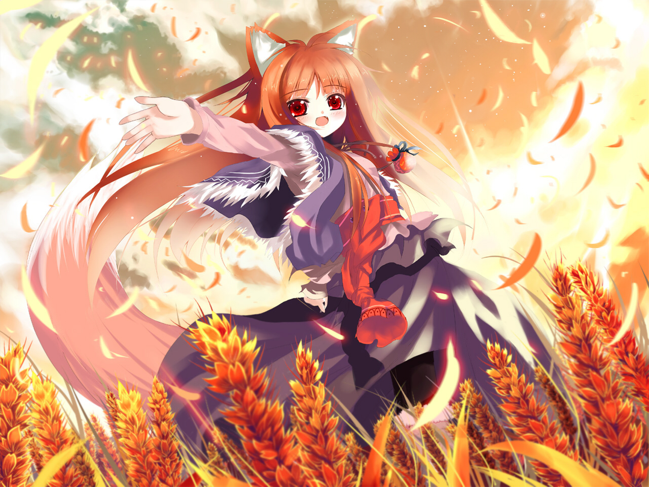 Anime Spice And Wolf Horo Wallpaper Full Hd