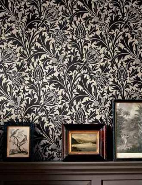 Thistle Wallpaper Alexander Interiors Designer Fabric