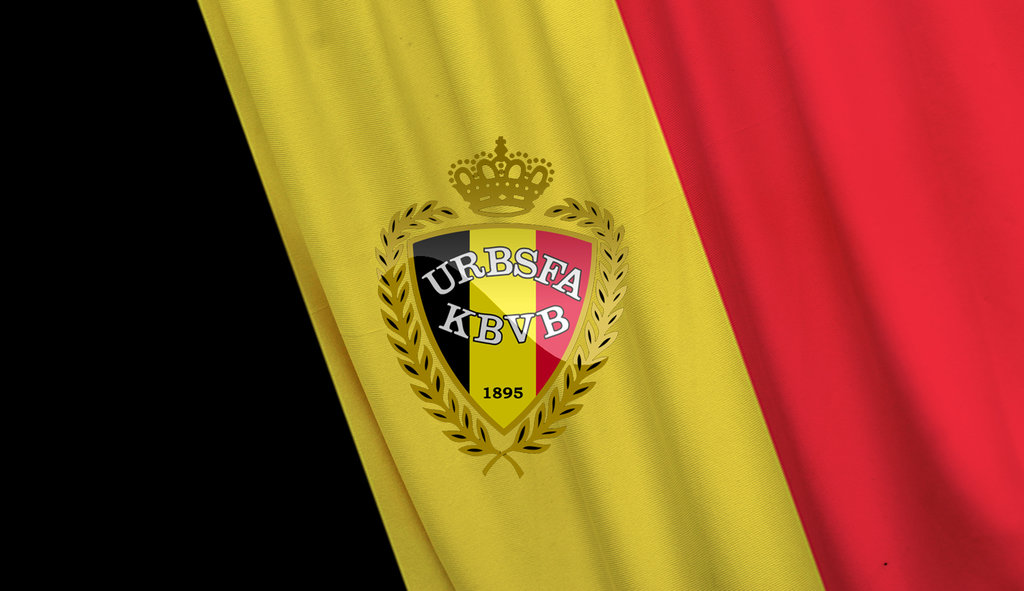 Belgium Logo Flag by W00den Sp00n on