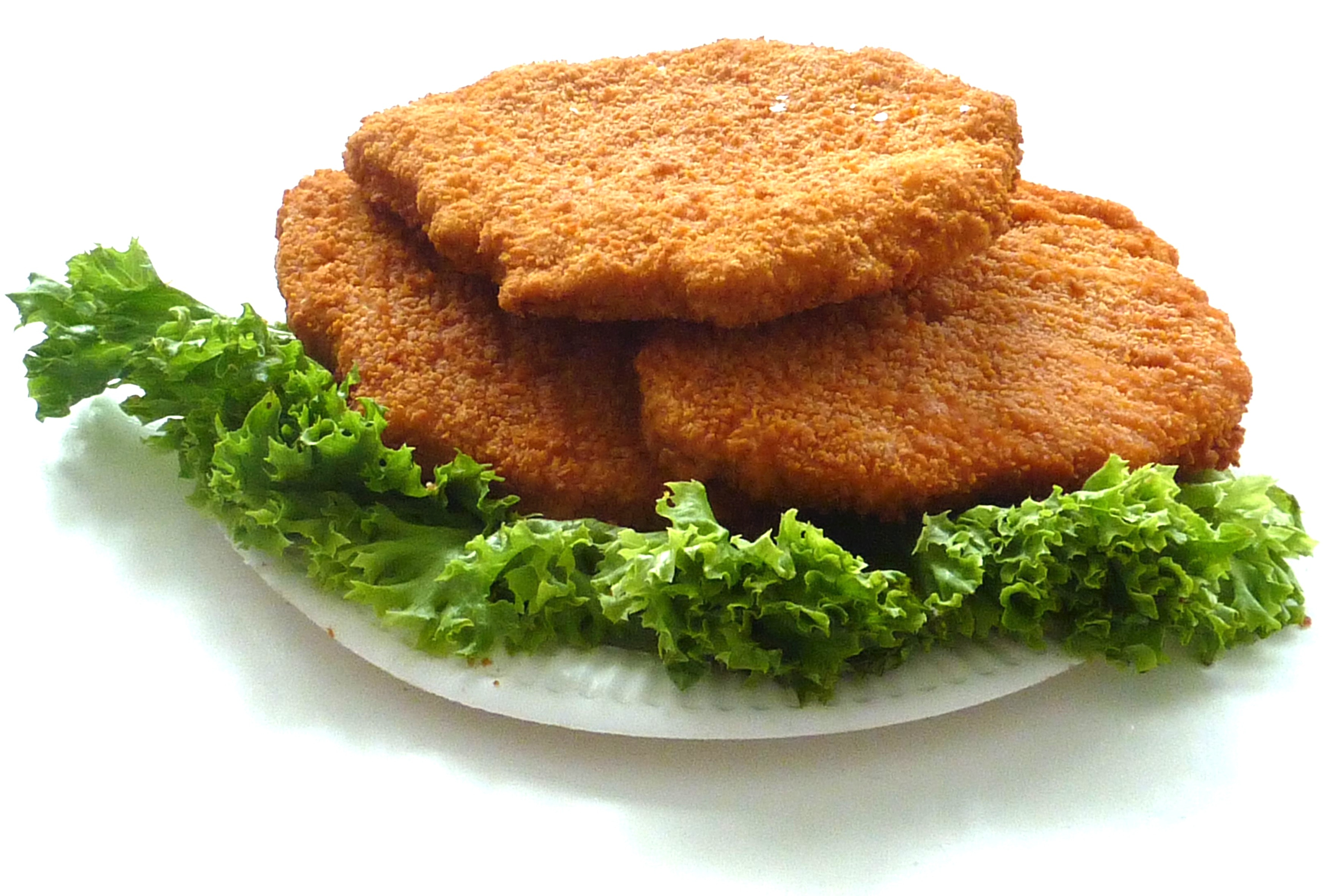Chicken Cutlet Schnitzel Food Fry Up And Drink