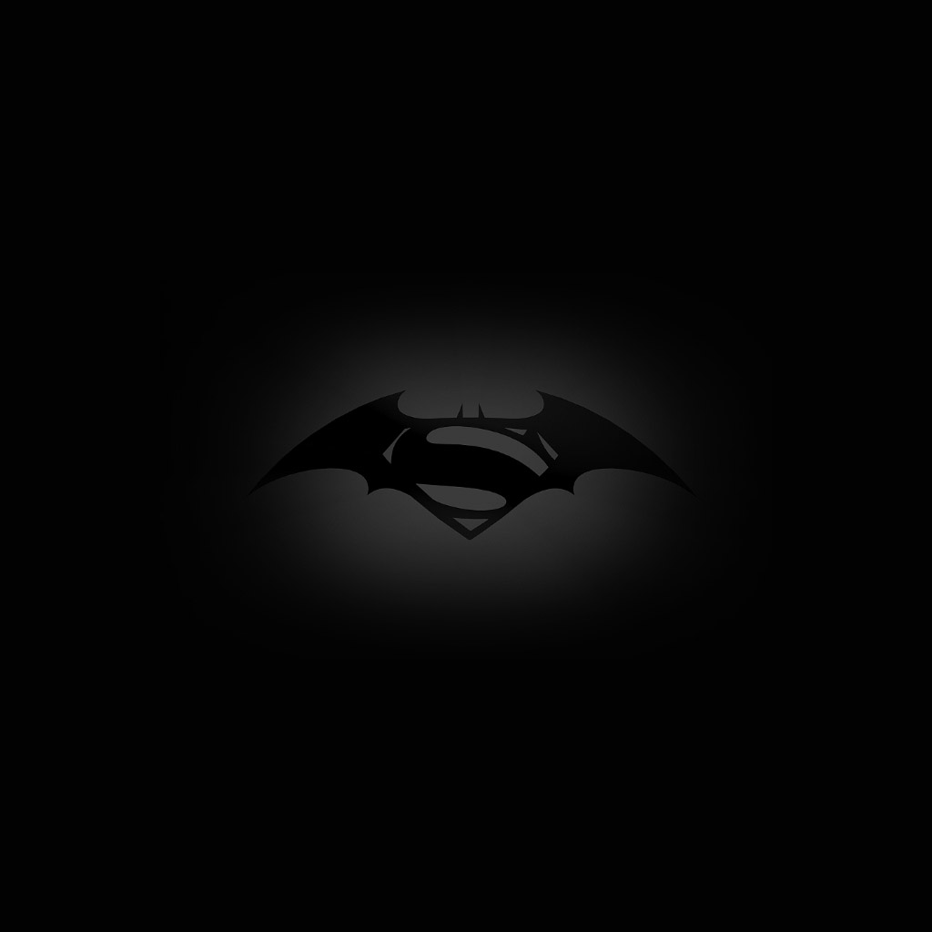 Ios7 Batman Superman Logo Parallax HD iPhone iPad