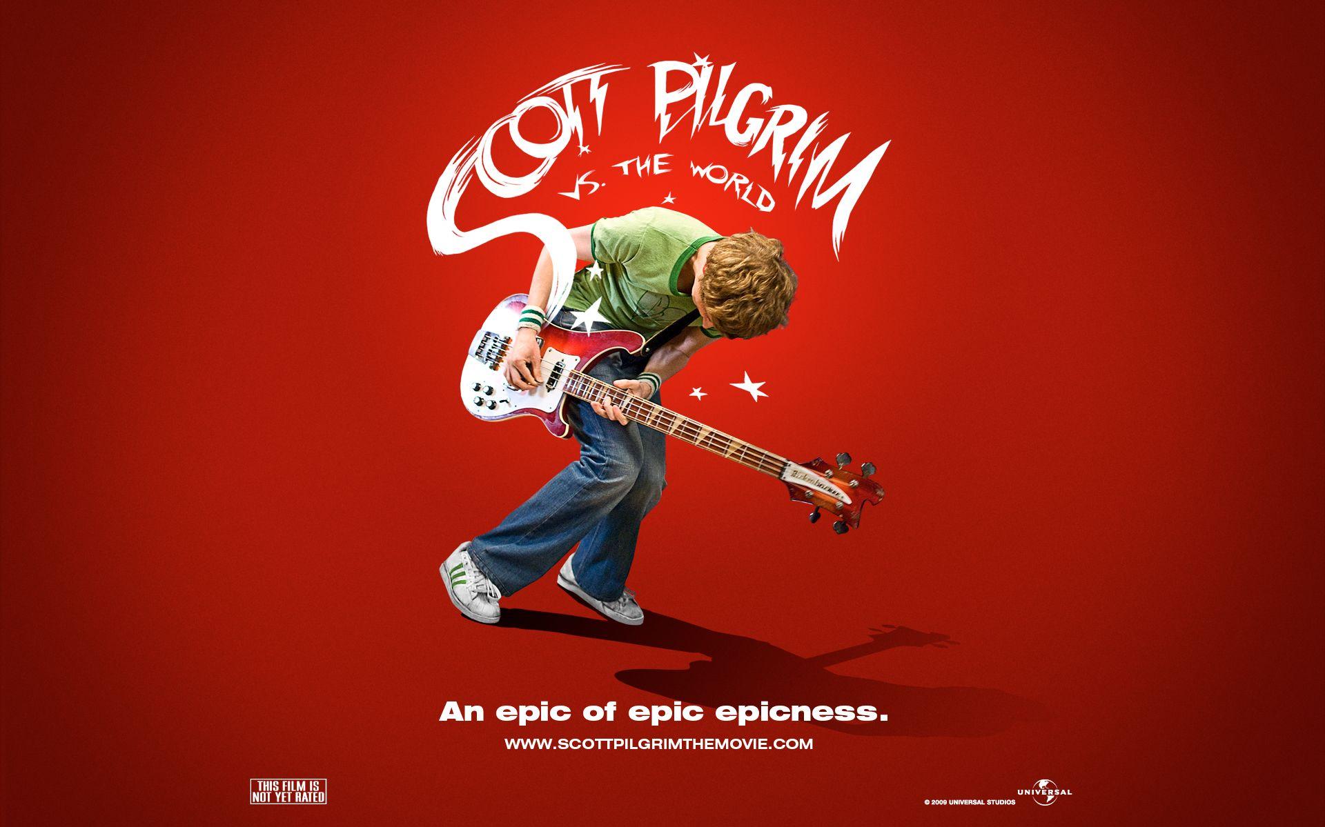 Official Scott Pilgrim Vs The World Hi Res Teaser Poster And