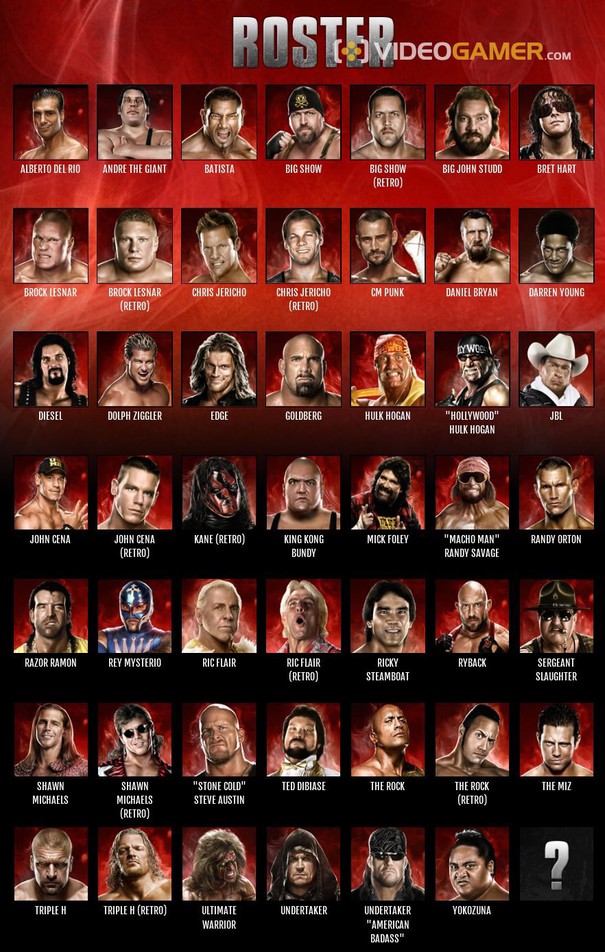 [49+] WWE 2K16 Roster Wallpapers | WallpaperSafari