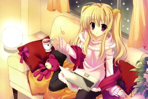 Anime Girls Geek Imperdibili Sfondi Per Il Desktop Gratis