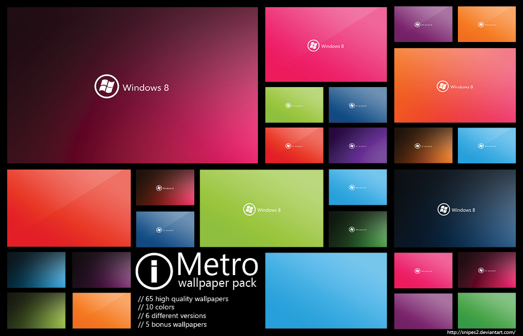 Metro Wallpaper Pack For Windows