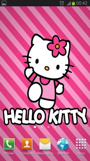 Bigger Hello Kitty Wallpaper For Android Screenshot