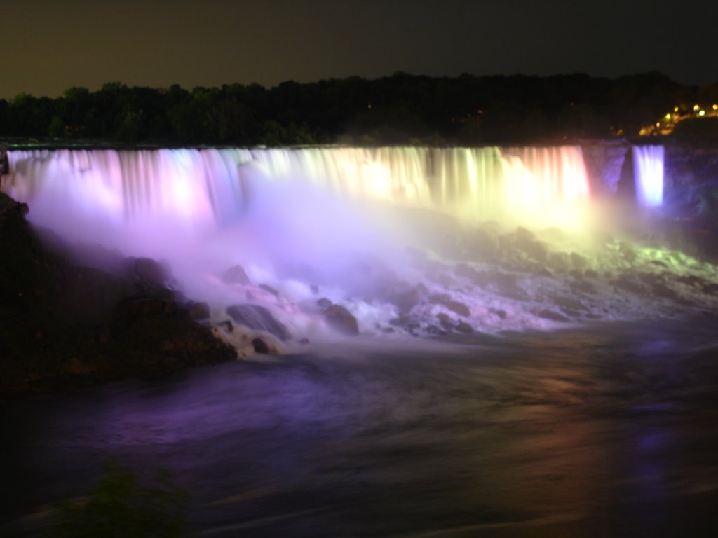  falls world map wallpaper Panoramio Photo of Niagara Falls night pict 1024x768