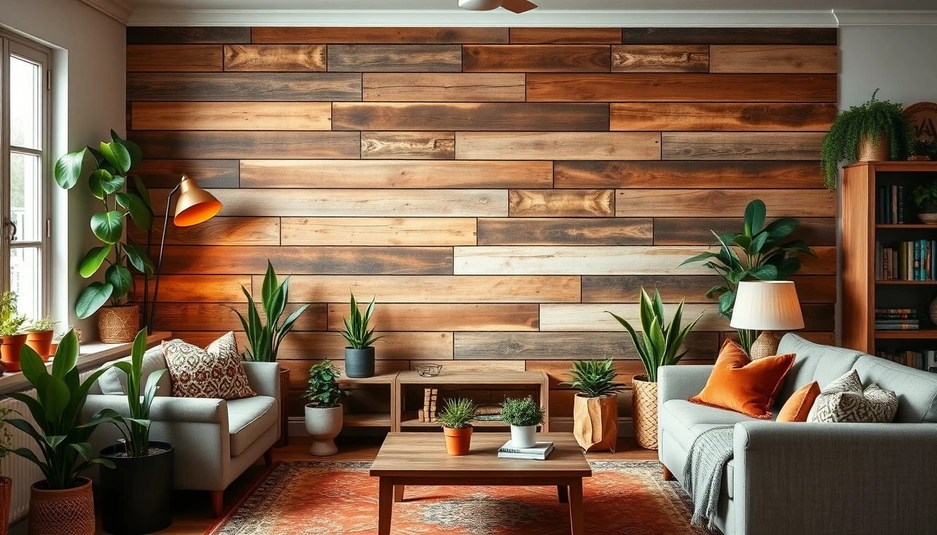 Pallet Wall Wallpaper