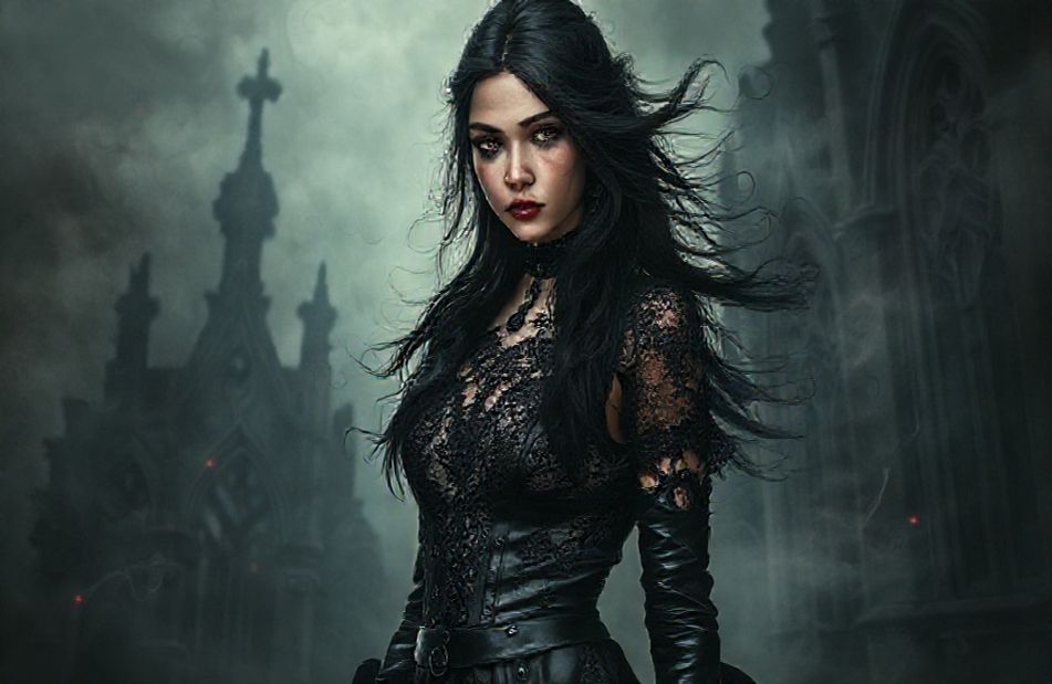 Goth Girl Wallpaper