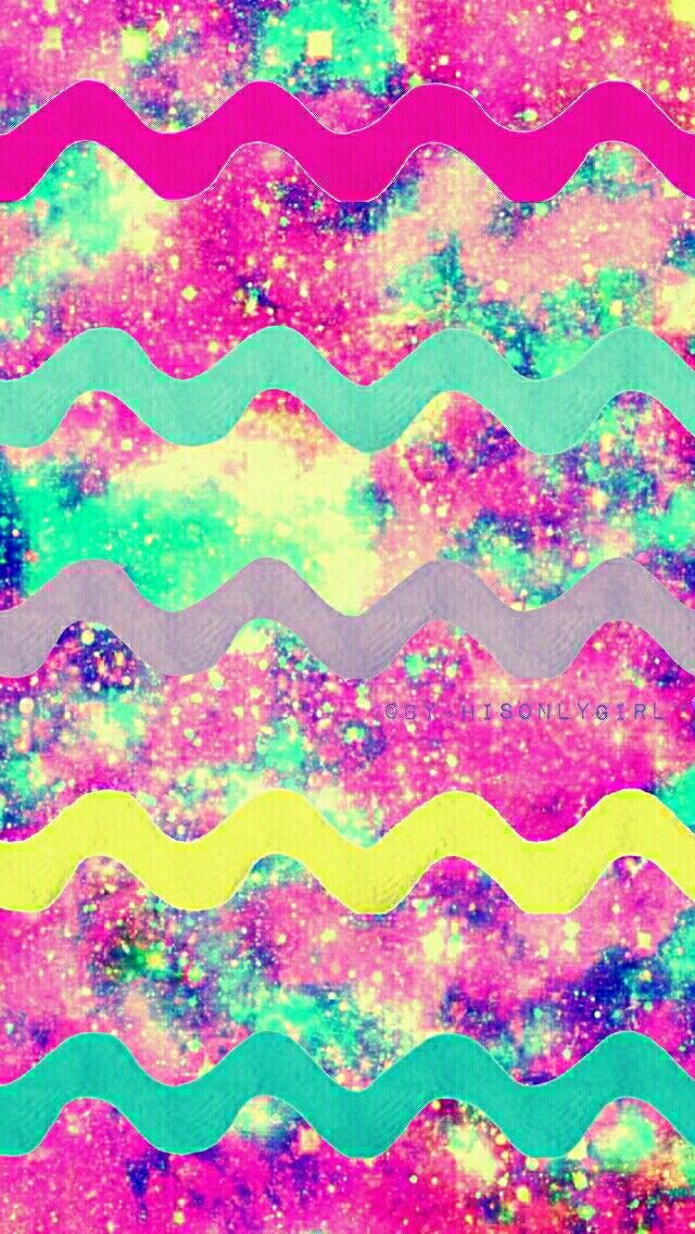 Grunge Chevron Galaxy iPhone Android Wallpaper I Created For The