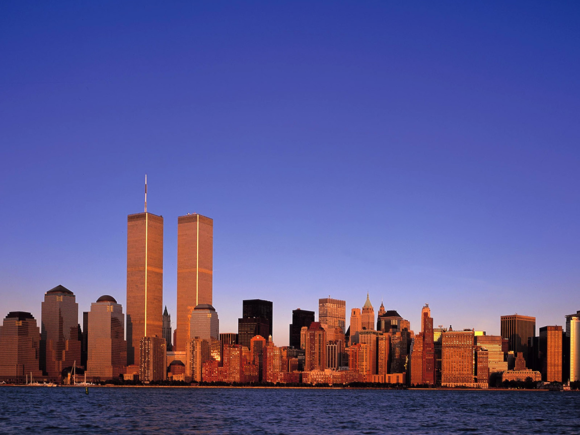 Twin Towers New York Usa Desktop Wallpaper