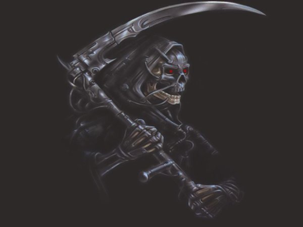 Grim Reaper Wallpaper By Simatickiko