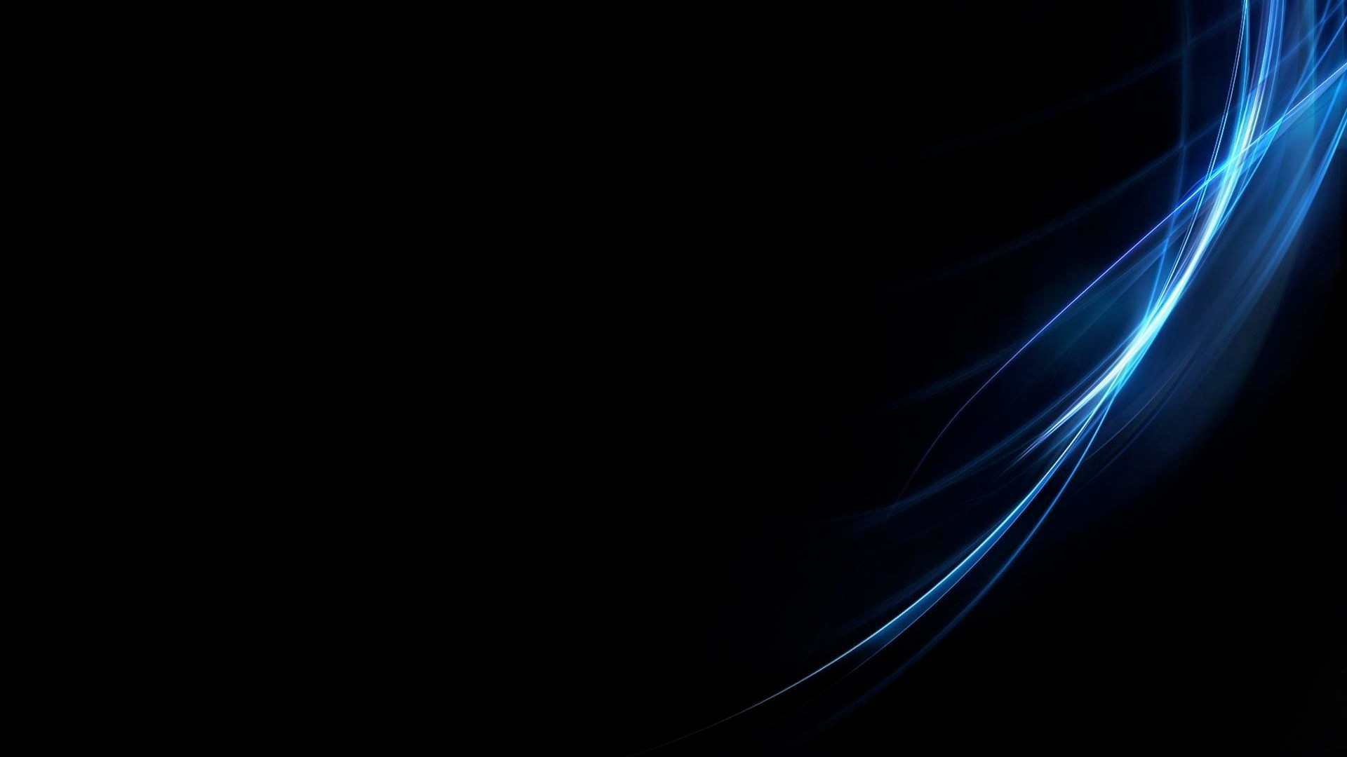 ScreenHeaven Abstract black background blue desktop and 1920x1080