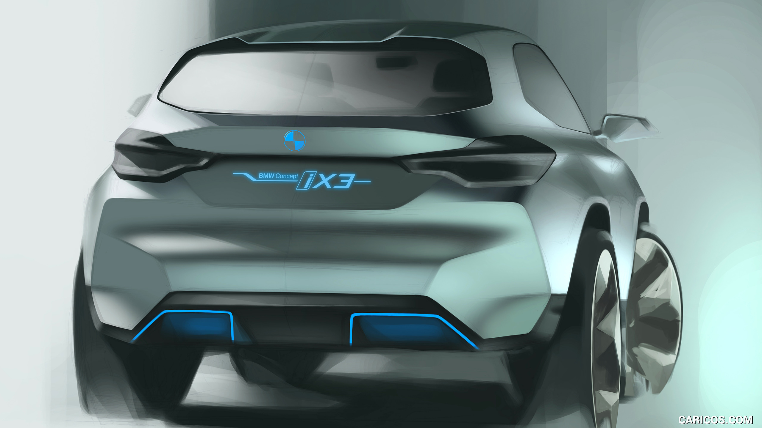 Bmw Ix3 Concept Design Sketch HD Wallpaper