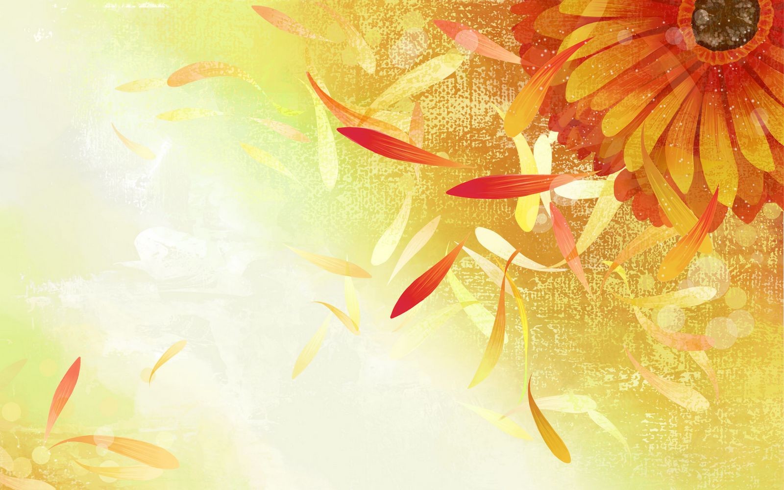 Abstract Leaves Desktop Wanted Wallpaper