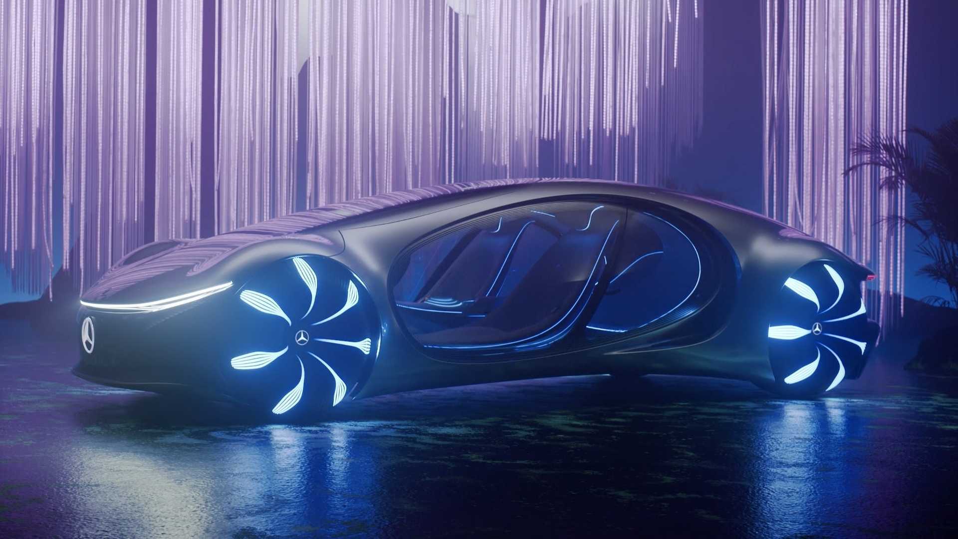 Ces Mercedes Benz Showcases Their Concept Vision Avtr In