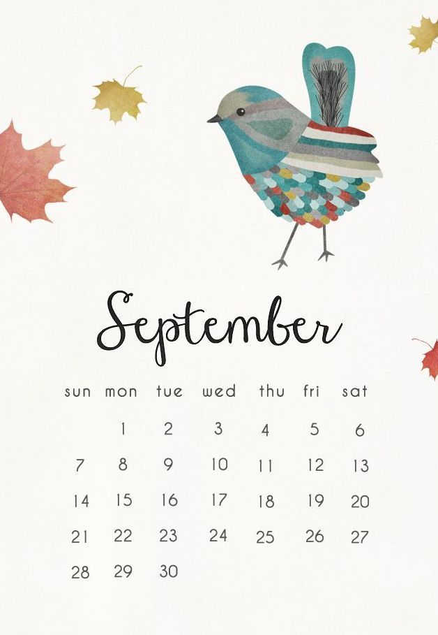 September Calendar Mobile Wallpaper Calendars In
