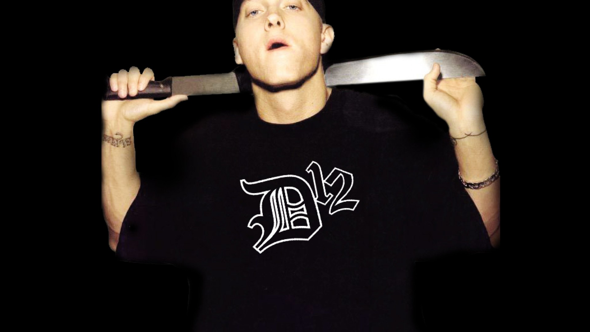 Eminem d12 Machete Rap Wallpaper