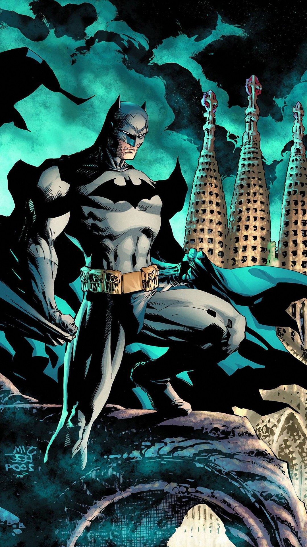 Batman Cartoon Wallpaper