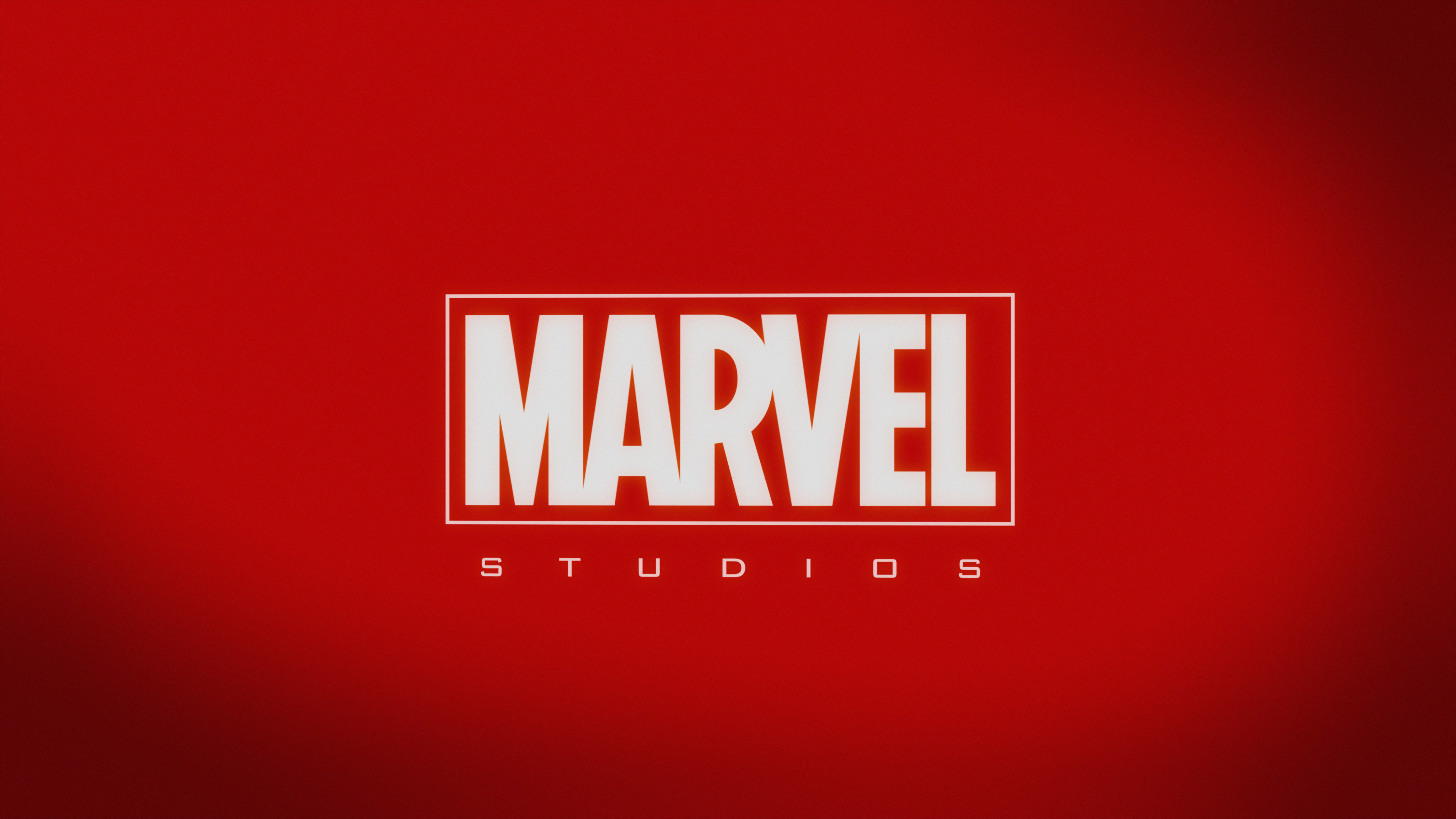 Wallpaper Marvel Logo Background Red Minimalism
