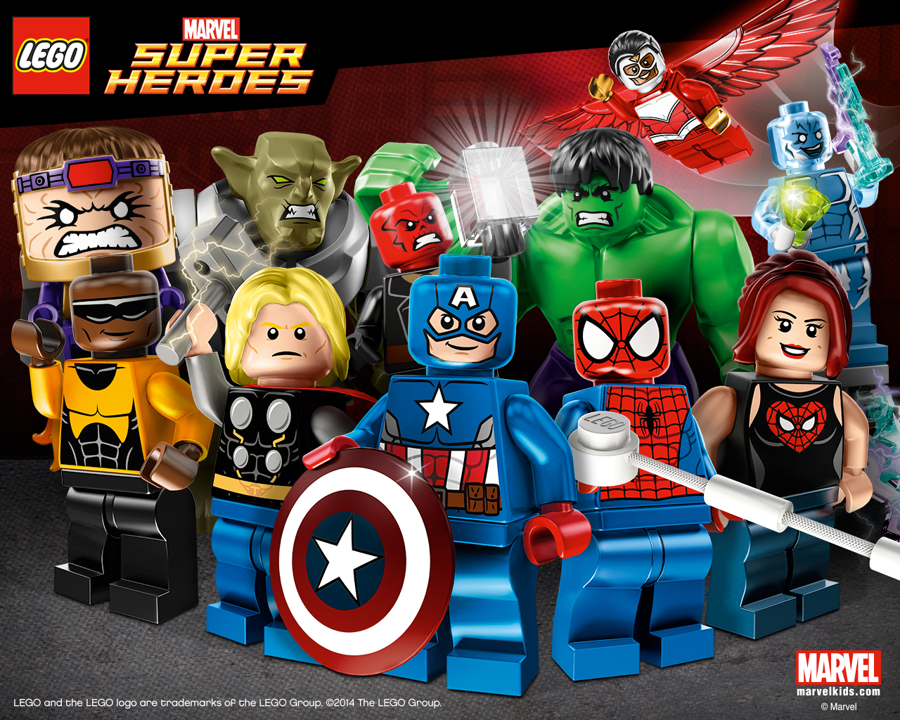 MINIS   Wallpapers   LEGO Marvel Super Heroes   LEGOcom US