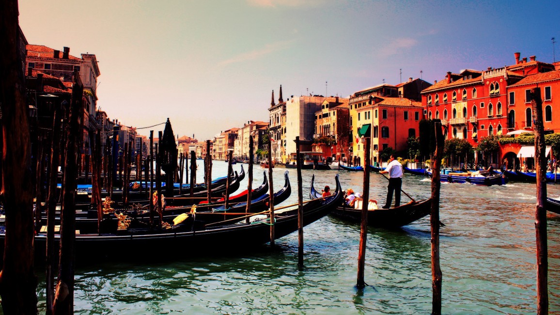 Venice Italy Gondola River Stock Photos Image HD