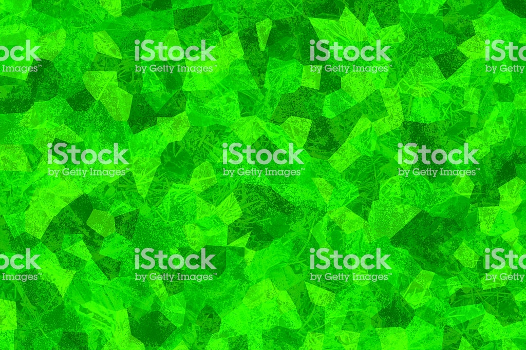 Cracked Green Texture Crystallized Structure Abstract Background