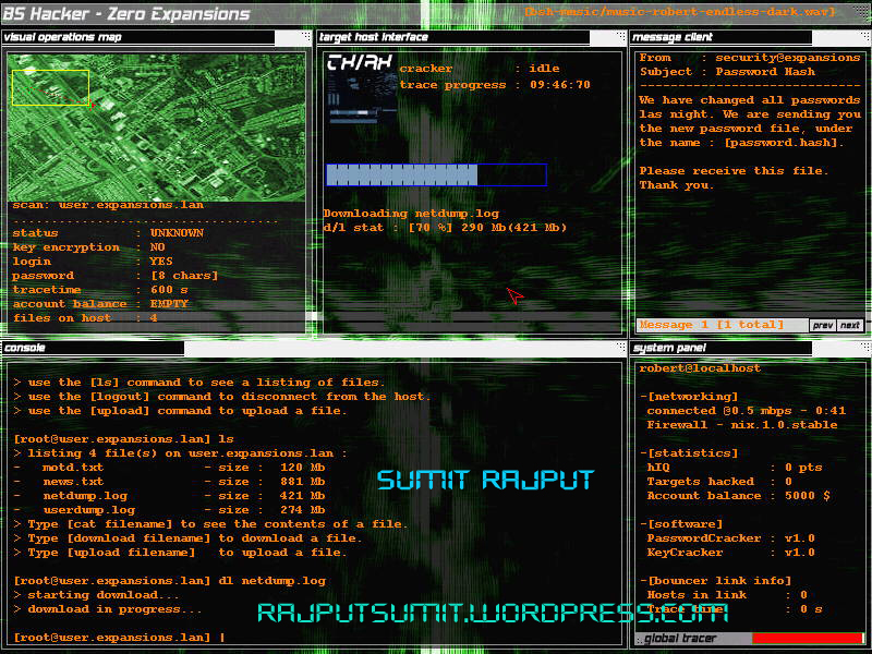 hacking screen wallpaper hd
