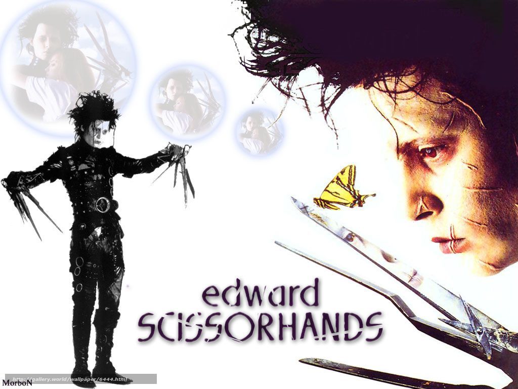 Download wallpaper Edward Scissorhands Edward Scissorhands film