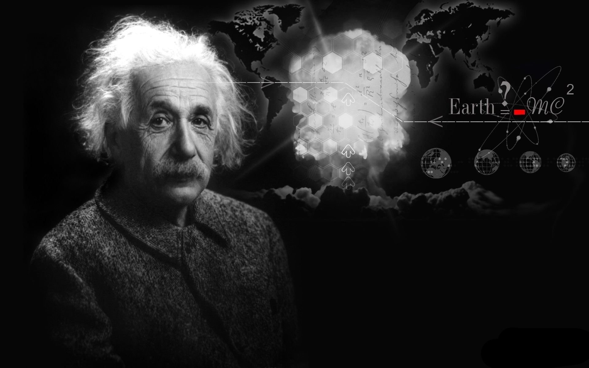 Wallpaper HD Desktop Albert Einstein