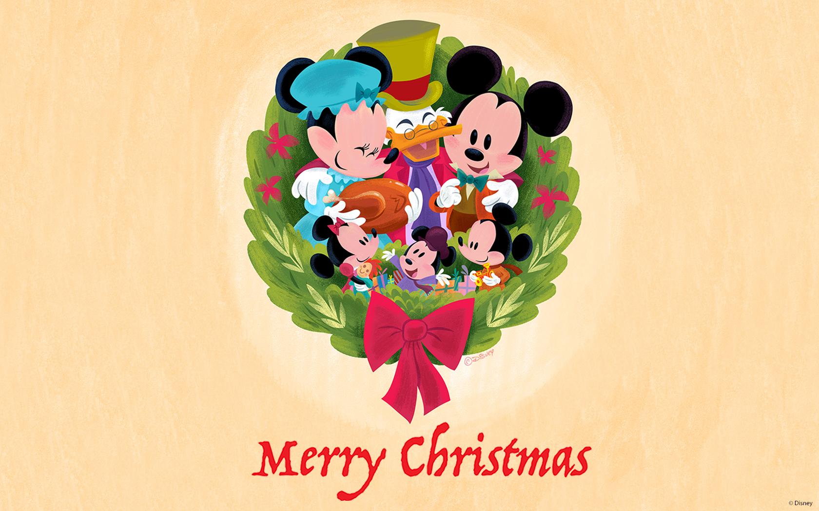 These Special Holiday Wallpaper Designed By Disney