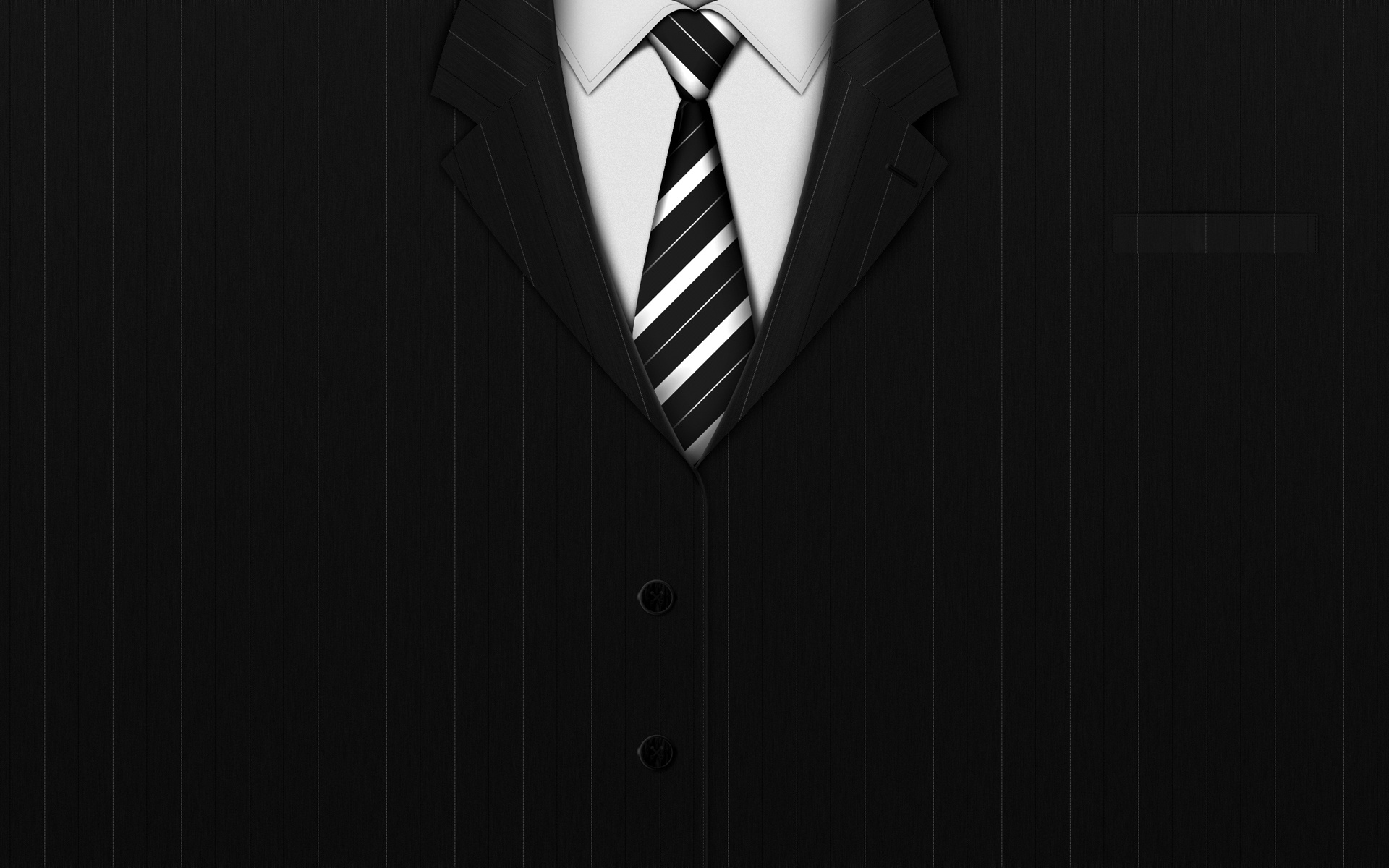Wallpaper Business Suit Tie Black Stripe Desktop
