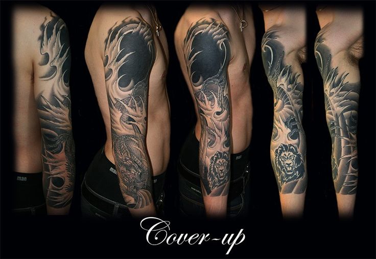 Share more than 82 black arm tattoo cover up latest  thtantai2