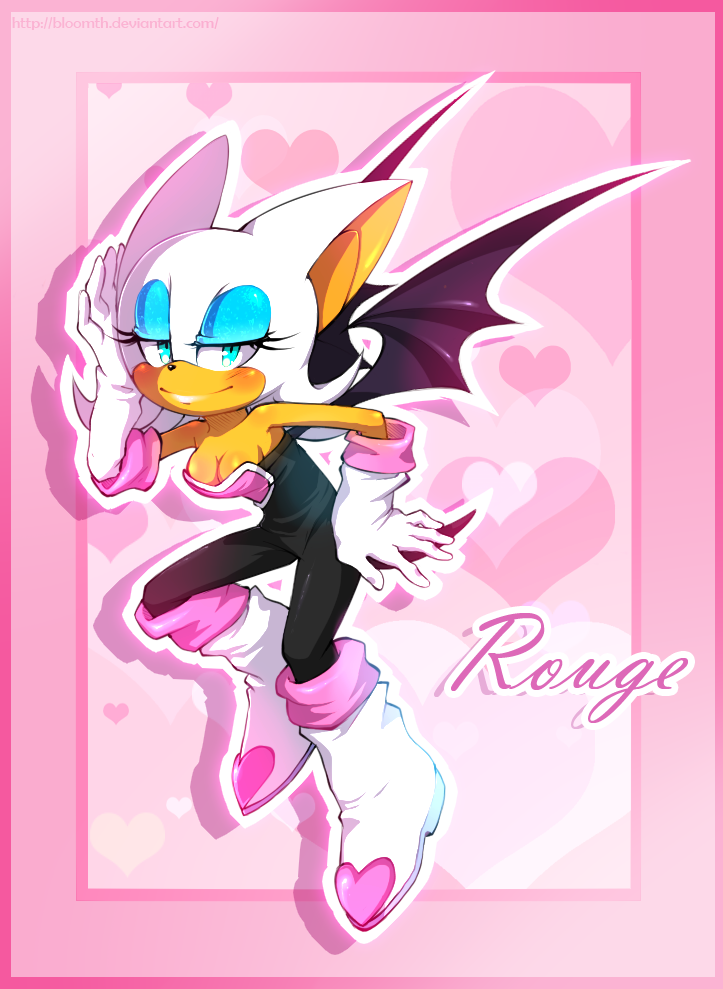 Rouge The Bat By Bloomth