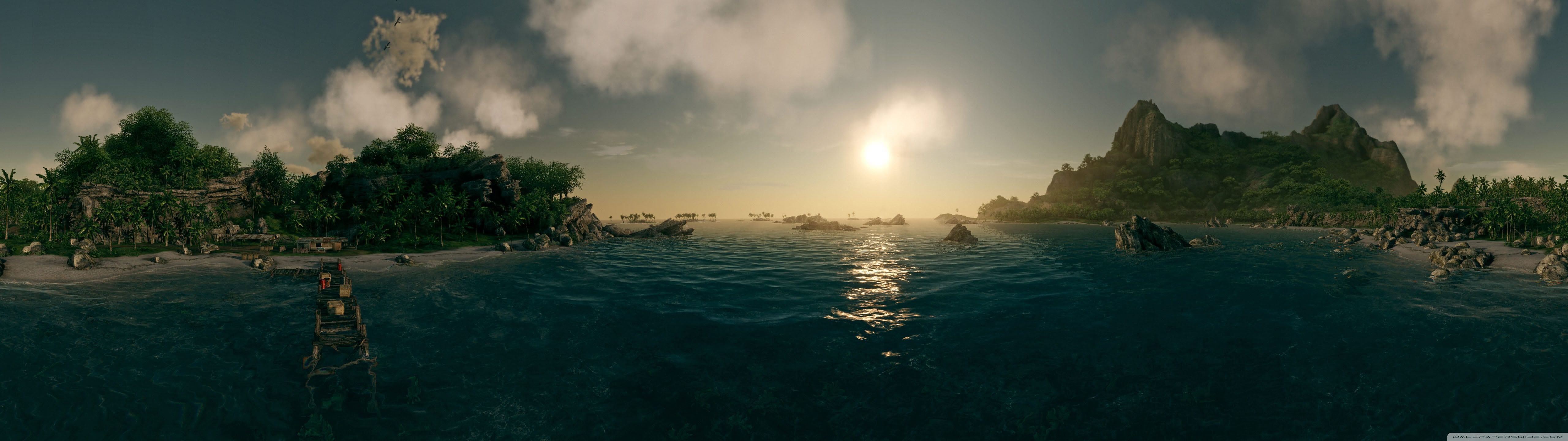 Ocean Island Wallpaper