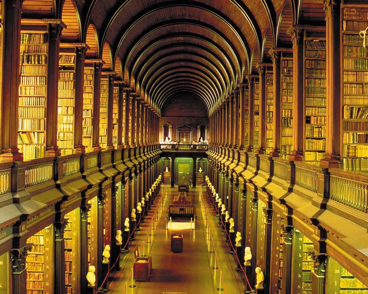 Trinity College Library Wallpaper Pictures