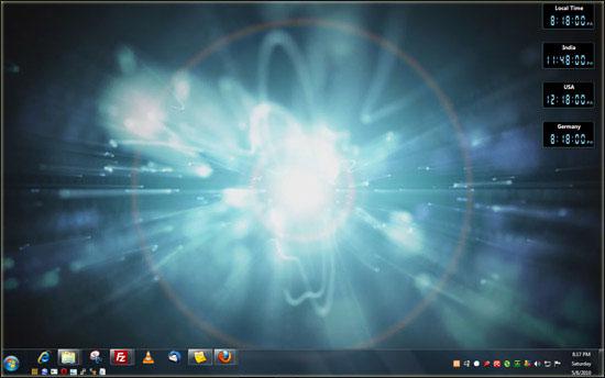 Interactive Desktop Wallpaper Windows Animated Space Background