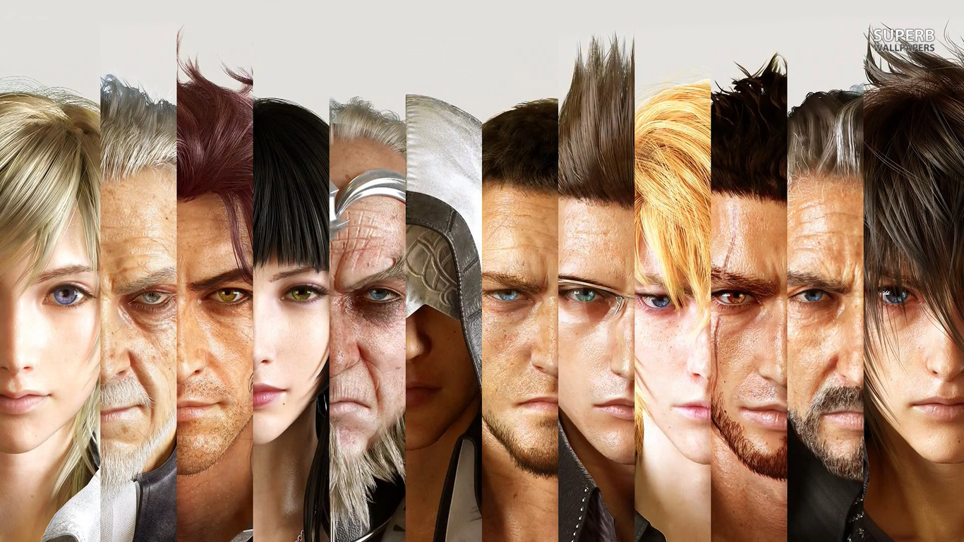 Final Fantasy Xv Characters Wallpaper Mega