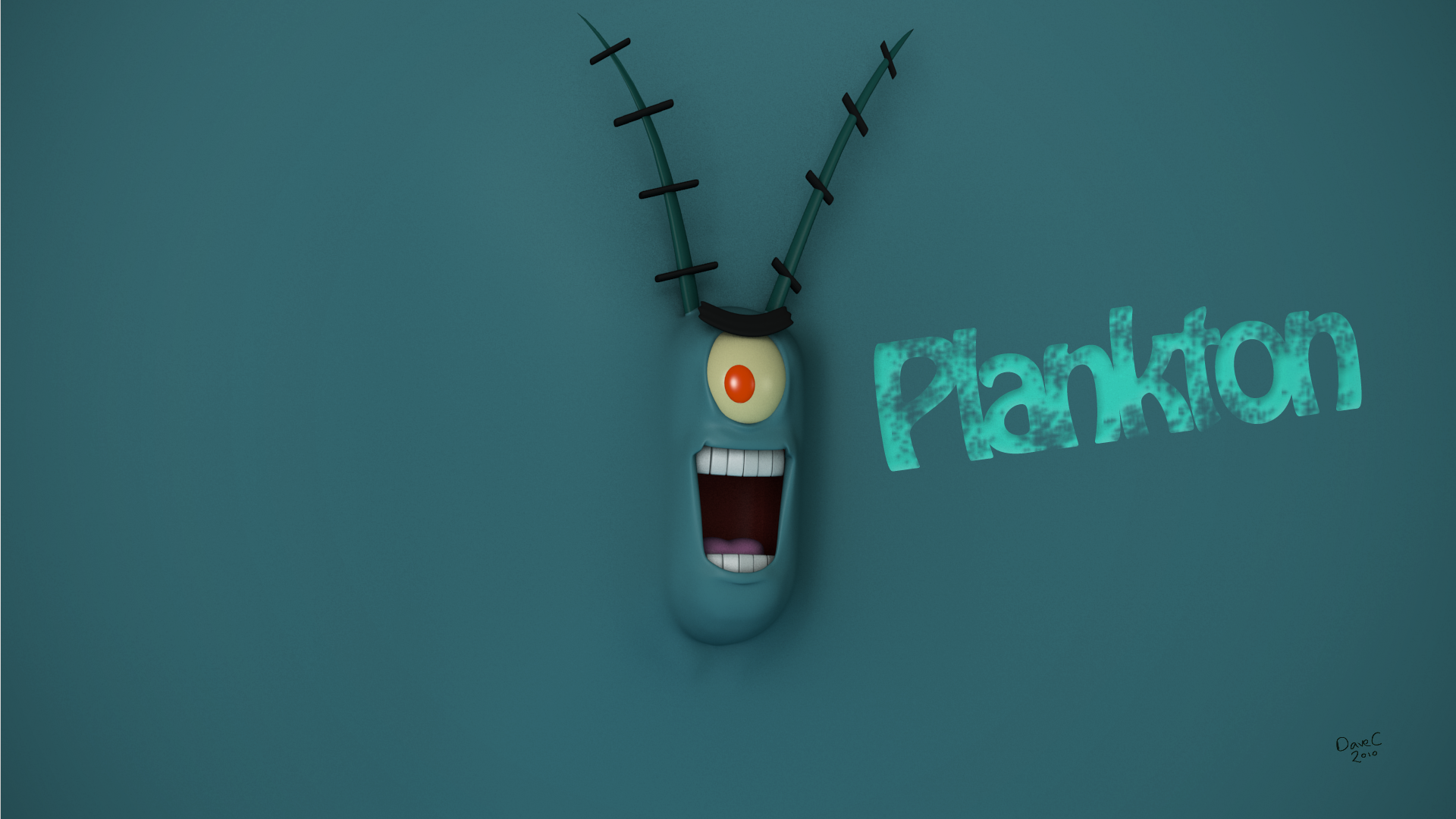 Plankton Wallpaper Spongebob Squarepants