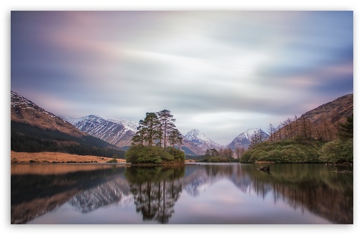 Beautiful Mountain Lake Scenery HD desktop wallpaper High Definition 510x330
