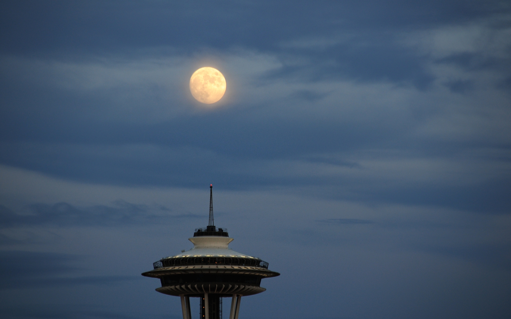 Seattle Man Made Space Needle Hd Wallpaper