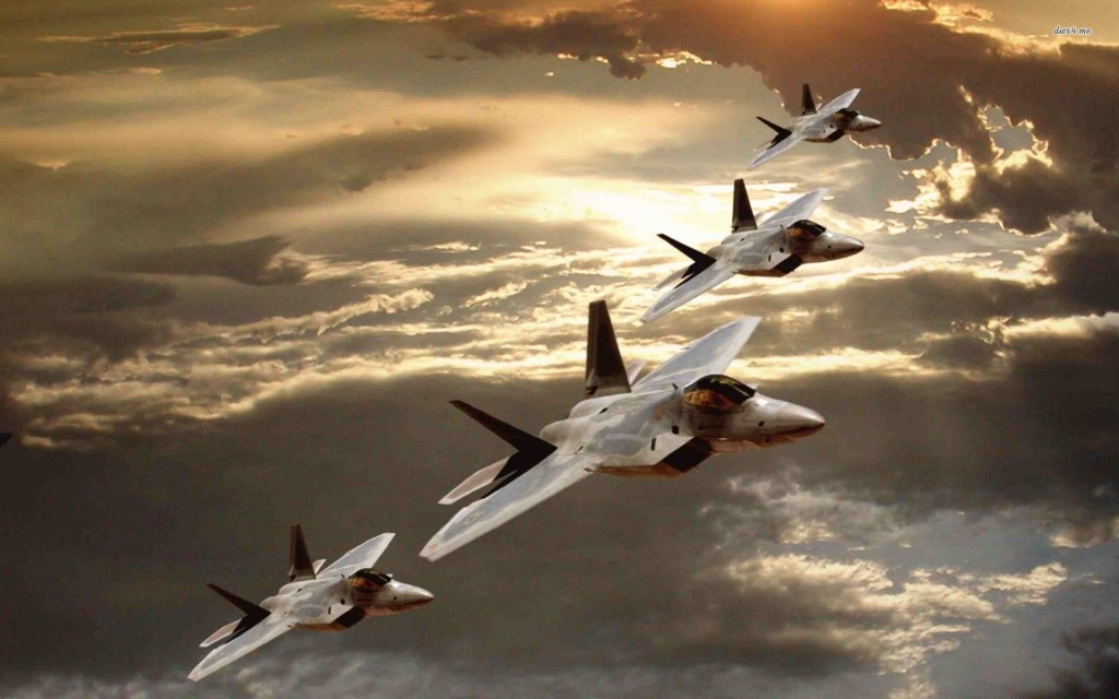 Lockheed Martin F Raptors Aircraft Wallpaper