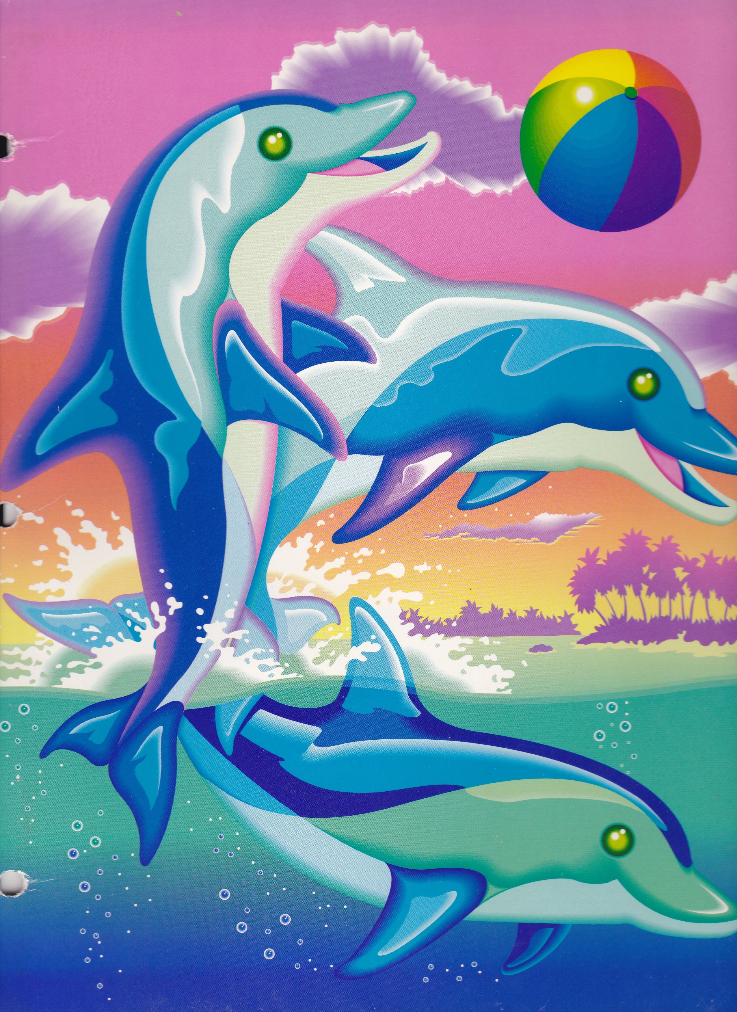 Lisa Frank Dolphin Wallpaper At Wallpaperbro