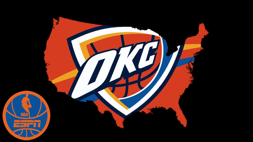 Nba Usa Oklahoma City Thunder By devildog360