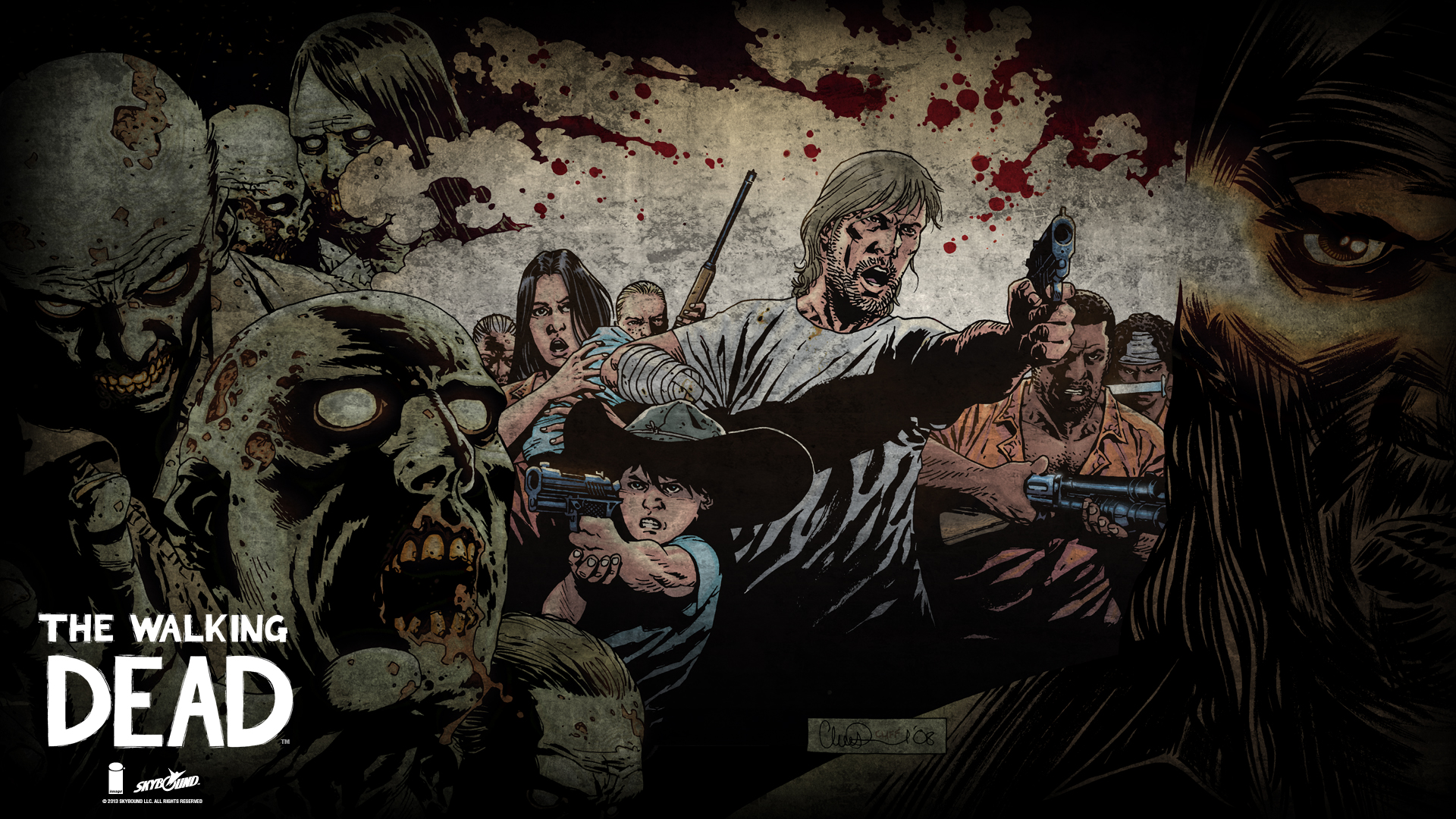 The Walking Dead Computer Wallpaper Desktop Background