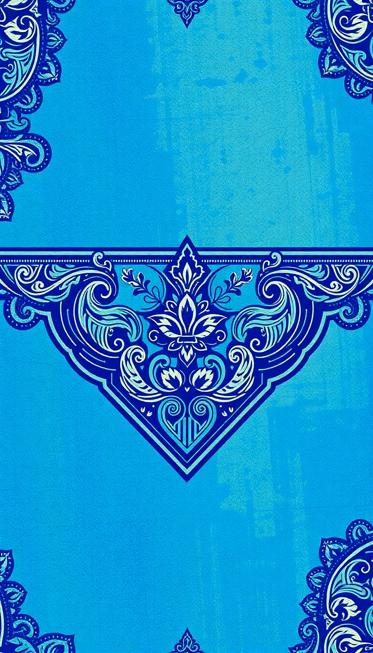 Blue Bandana Wallpaper