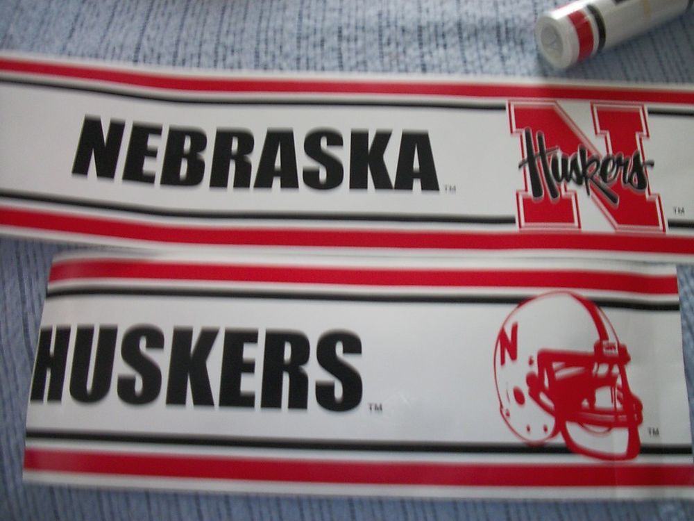 New Cornhusker Nebraska Huskers Football Wallpaper Border Roll