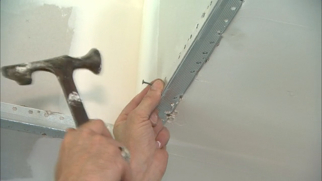 How To Secure A Metal Outside Corner Bead Drywall Today S