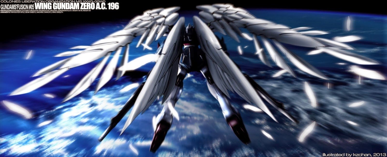 Gundam Wing Zero Custom Wallpapers